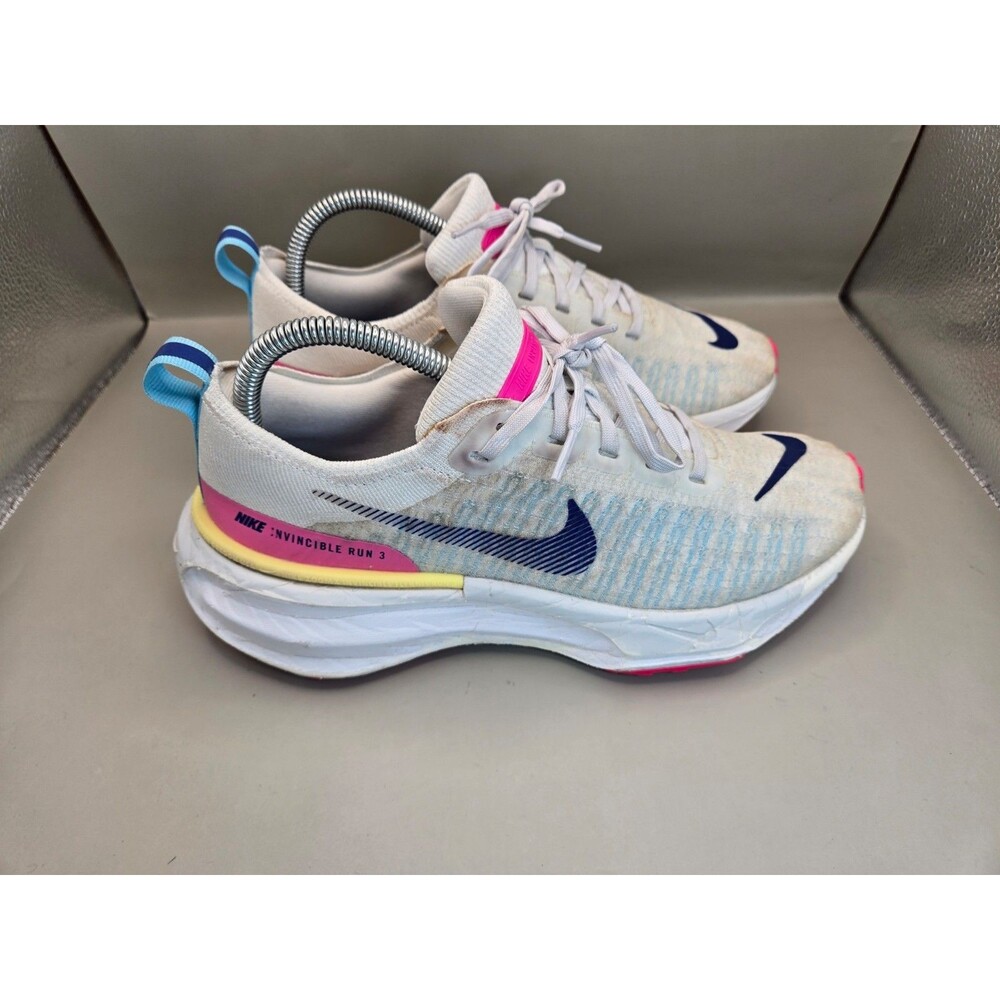 Nike ZoomX Invincible Run Flyknit 3 Shoes Women's 8.5 Photon Dust Pink Running